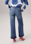 Aniston CASUAL Straight jeans met een trendy wassing op de licht gerafelde zoom - Thumbnail 2