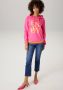 Aniston CASUAL Sweatshirt met "enjoy" print - Thumbnail 4