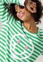 Aniston CASUAL Sweatshirt met vrolijke smiley print - Thumbnail 2