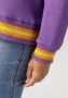 Aniston CASUAL Sweatshirt Print op voorkant met abstracte waterlelie en tekst - Thumbnail 3