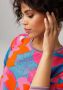 Aniston CASUAL Sweatshirt met een grote kleurrijke bloemenprint - Thumbnail 3