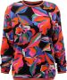 Aniston CASUAL Sweatshirt bedrukt met kleurrijke grafische bloemen - Thumbnail 5