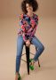 Aniston CASUAL Sweatshirt bedrukt met kleurrijke grafische bloemen - Thumbnail 6