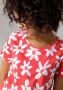 Aniston CASUAL T-shirt all-over bedrukt met kleurrijke bloemen - Thumbnail 3