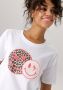 Aniston CASUAL T-shirt met coole smileys print - Thumbnail 2