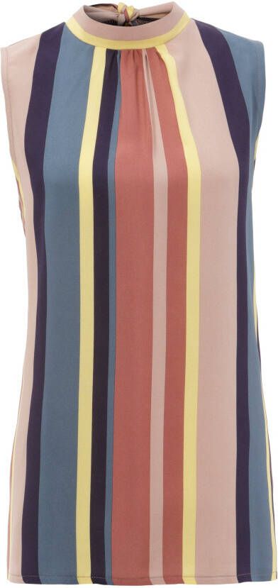 Aniston CASUAL Top met harmonieus gekleurde strepen