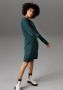Aniston CASUAL Gebreide jurk met ronde hals - Thumbnail 3