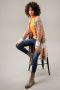 Aniston CASUAL Vest in een trendy motievenmix (Met een afneembare bindceintuur) - Thumbnail 3