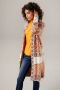 Aniston CASUAL Vest in een trendy motievenmix (Met een afneembare bindceintuur) - Thumbnail 5