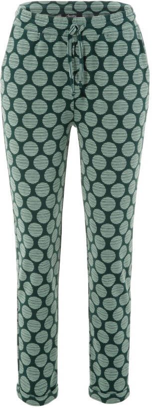 Aniston SELECTED Comfortbroek met gestreepte stippen