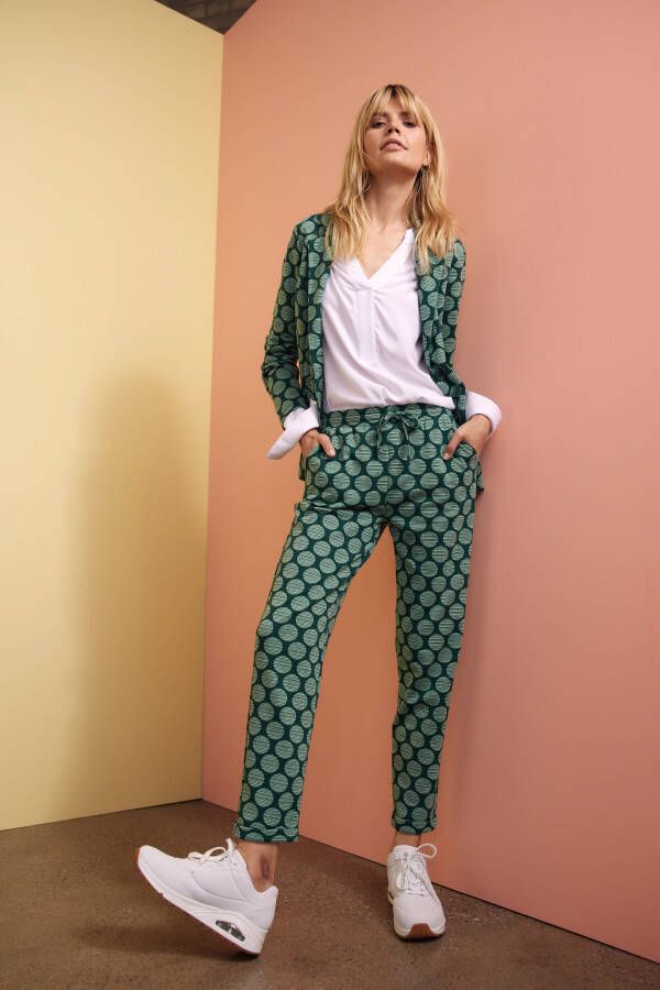 Aniston SELECTED Comfortbroek met gestreepte stippen