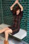 Aniston SELECTED Geruite jurk met galons - Thumbnail 7