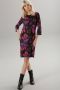 Aniston SELECTED Jerseyjurk met bloemenprint in knalkleuren - Thumbnail 4