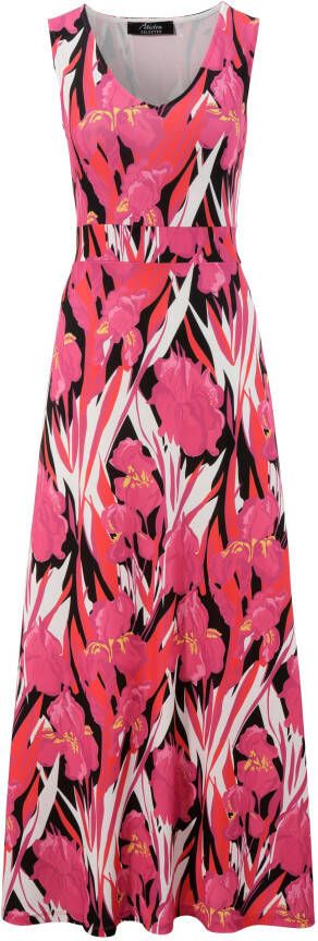 Aniston SELECTED Maxi-jurk in knalkleuren