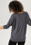 Aniston SELECTED Shirt met 3 4-mouwen met pailletten en vleermuismouwen - Thumbnail 2