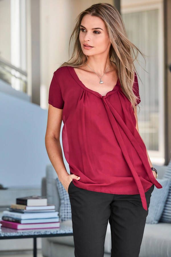 Aniston SELECTED Shirtblouse met dubbel verwerkt voorpand