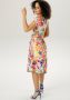 Aniston SELECTED Zomerjurk met kleurrijke bloemenprint - Thumbnail 2