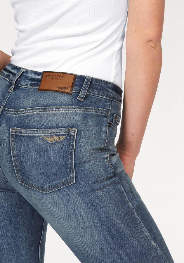 Arizona Bootcut jeans Baby Bootcut licht uitlopende broekspijpen hoge taille
