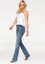 Arizona Bootcut jeans Baby Bootcut licht uitlopende broekspijpen hoge taille - Thumbnail 4