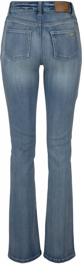 Arizona Bootcut jeans Baby Bootcut licht uitlopende broekspijpen hoge taille