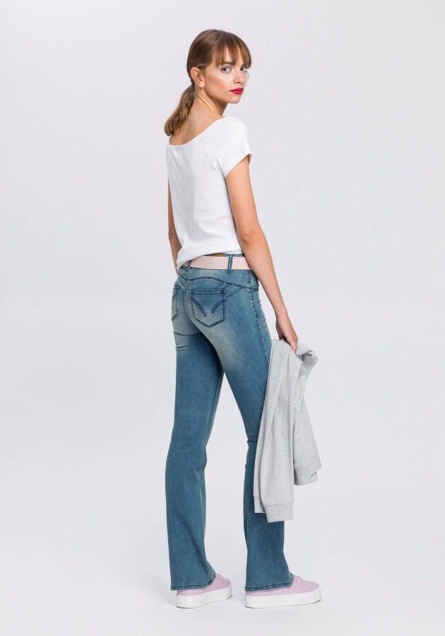 Arizona Bootcut jeans Shaping Mid waist - Foto 4