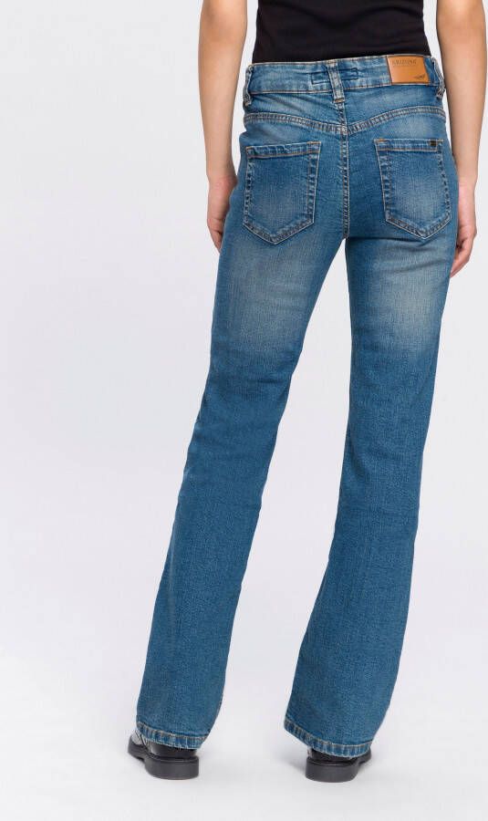 Arizona Bootcut jeans Svenja band met opzij elastische inzet - Foto 2