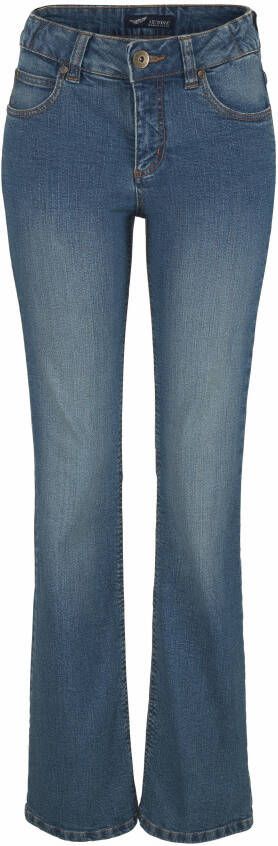 Arizona Bootcut jeans Svenja band met opzij elastische inzet - Foto 4