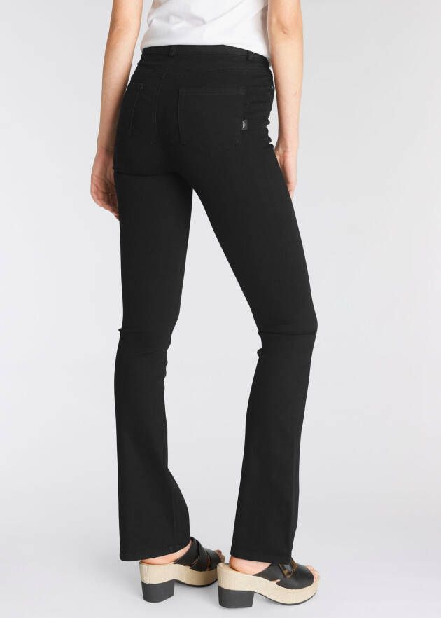Arizona Bootcut jeans Ultra Stretch hoge taille uitlopende pasvorm