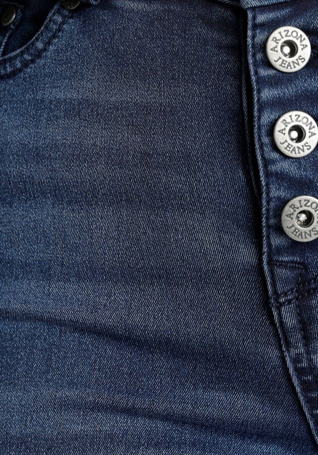 Arizona Bootcut jeans Ultra Stretch Highwaist met doorknoopsluiting