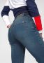 Arizona Capri jeans Svenja band met opzij elastische inzet - Thumbnail 3