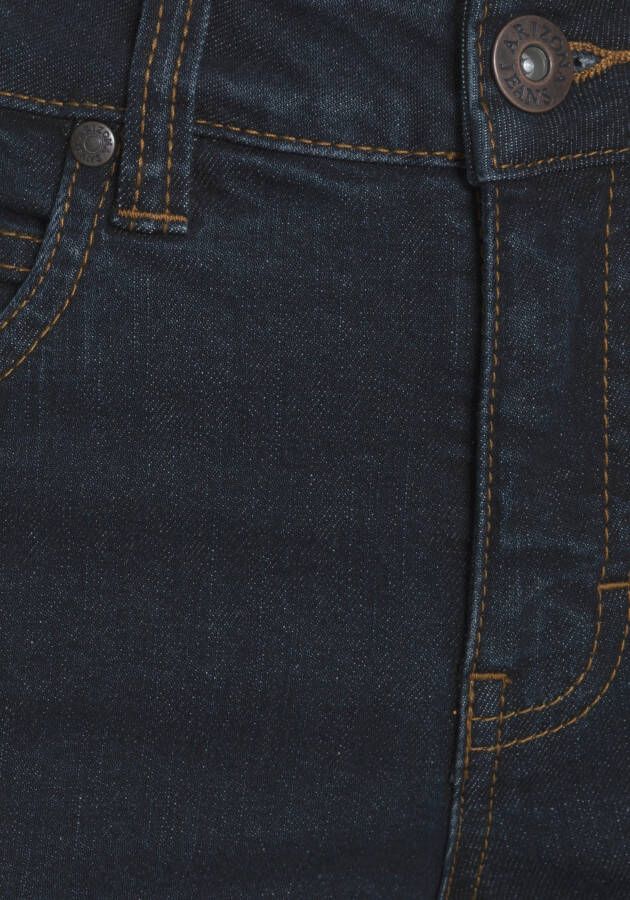 Arizona Capri jeans Svenja band met opzij elastische inzet
