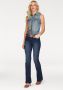 Arizona Jeans blouse met knopen in parelmoer-look - Thumbnail 9