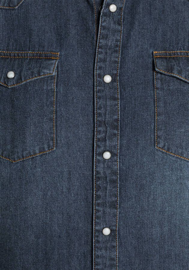Arizona Jeans overhemd met used wassing
