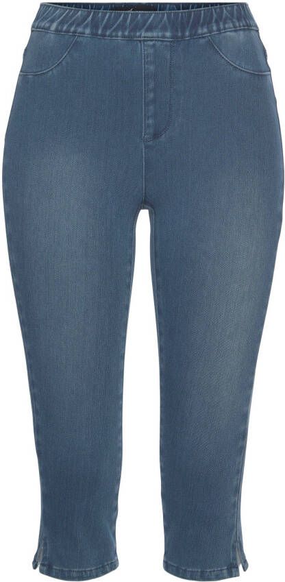 Arizona Jogpants High Waist in denim-look