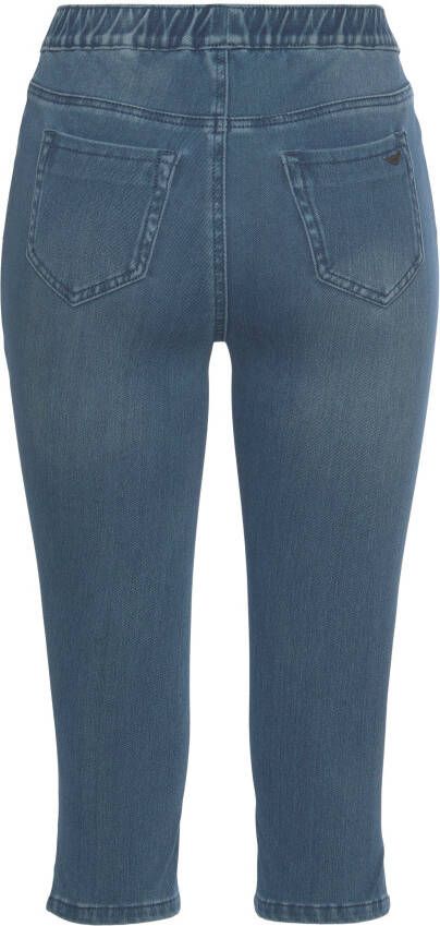 Arizona Jogpants High Waist in denim-look