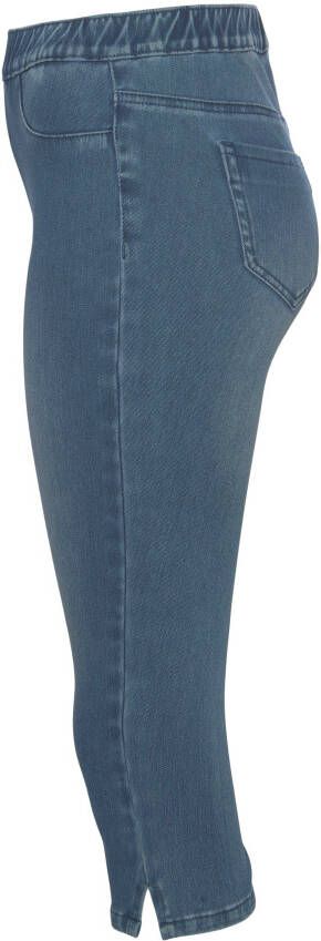 Arizona Jogpants High Waist in denim-look