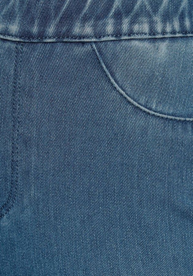 Arizona Jogpants High Waist in denim-look
