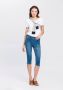 Arizona Jogpants High Waist in denim-look - Thumbnail 9