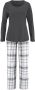Arizona Pyjama met broek met ruitdessin (4-delig Set van 2) - Thumbnail 3