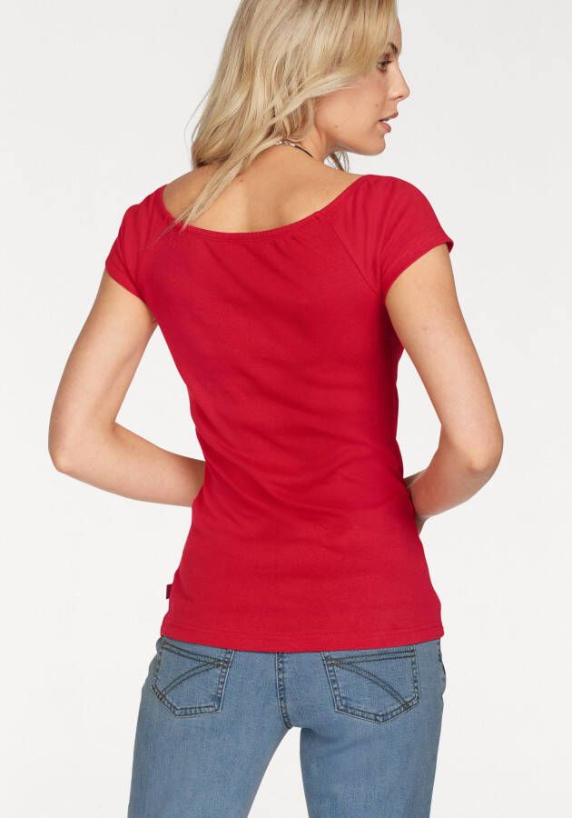 Arizona Shirt met carmenhals Off-shoulder verschillend te dragen