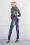 Arizona Skinny fit jeans Met contrastnaden en klepzakken - Thumbnail 8