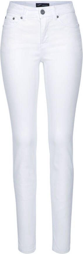 Arizona Slim fit jeans Shaping strakke pasvorm skinny jeans used-look-wassing hoge taille - Foto 6