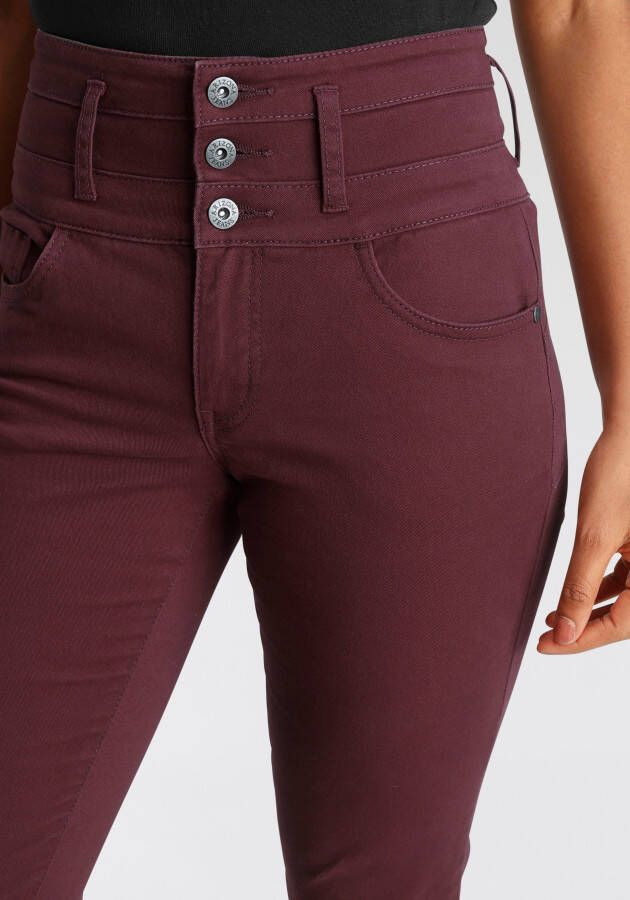Arizona Slim fit jeans Met extra brede band - Foto 3
