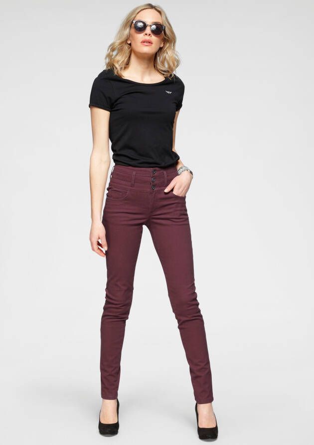 Arizona Slim fit jeans Met extra brede band - Foto 4