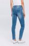 Arizona Slim fit jeans Met zichtbare schuine knoopsluiting - Thumbnail 2