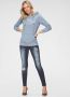 Arizona Slim fit jeans Met zichtbare schuine knoopsluiting - Thumbnail 11