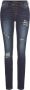Arizona Slim fit jeans Met zichtbare schuine knoopsluiting - Thumbnail 5