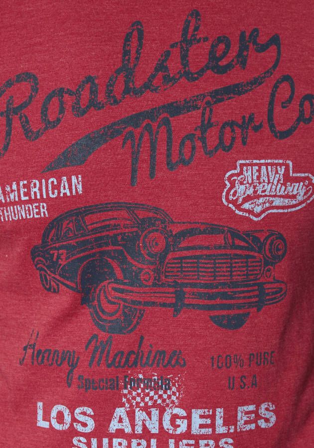 Arizona T-shirt met print in vintage-look