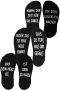 Arizona Wellness-sokken met antislip in de vorm van een spreuk (set 3 paar) - Thumbnail 7