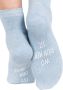 Arizona Wellness-sokken met antislip in de vorm van een spreuk (set 3 paar) - Thumbnail 3